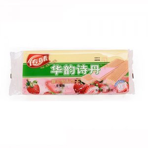 传味200g华韵诗丹威化夹心饼干