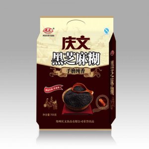庆文手磨纯香黑芝麻糊