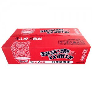 中旺面馆红烧牛肉味方便面