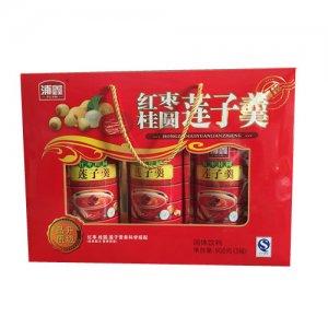 庆文红枣桂圆莲子羹盒装