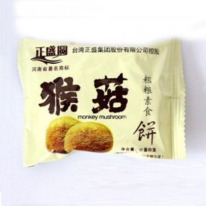 正盛圆猴菇粗粮素食饼干散称