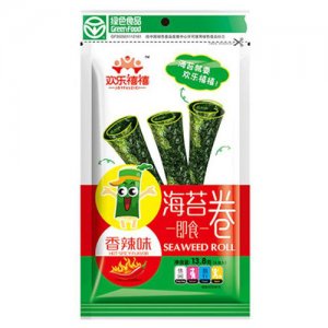 欢乐禧禧海苔卷香辣味13.8克