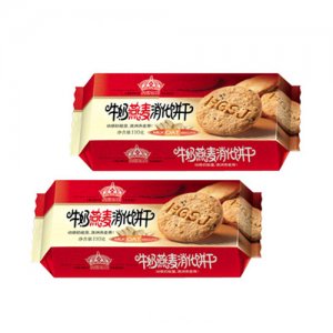 皇冠世家牛奶燕麦消化饼56g