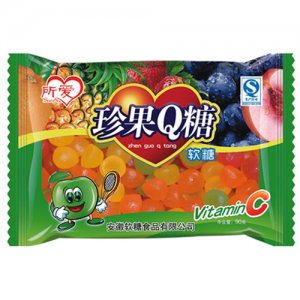 所爱珍果Q糖90g