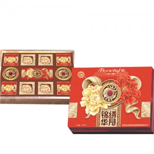 金鹏锦绣华月月饼1.038千克X4盒