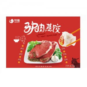 牧迪驴肉蒸饺袋装430g