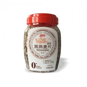 庆文黑燕麦片桶装