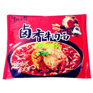 中旺面馆卤香牛肉面袋装