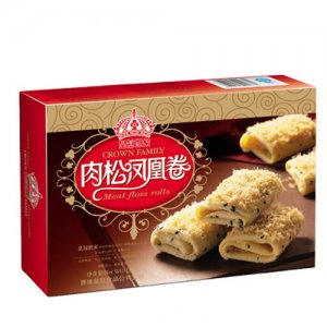 皇冠世家肉松凤凰卷108g