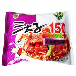 三太子150老坛酸菜面袋装