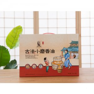 宏发祥古法小磨香油礼盒120mlx4瓶