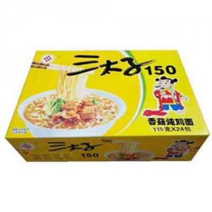 三太子150香菇炖鸡面120gx24包