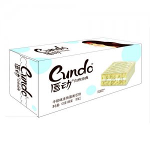 唇动牛奶味x4盒装休闲食品