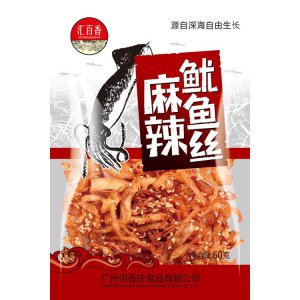 汇百香麻辣鱿鱼丝60g