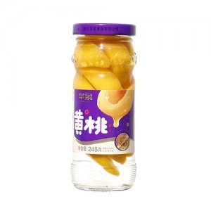 华泉黄桃罐头245g