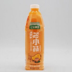 亿佳果园水润芒小萌芒果汁塑料瓶1.25L