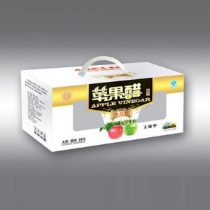 京膳堂苹果醋礼品盒箱白