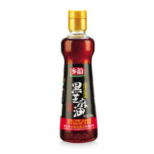 乡韵黑芝麻油390ml
