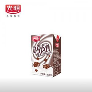 光明牌巧克力味含乳饮料