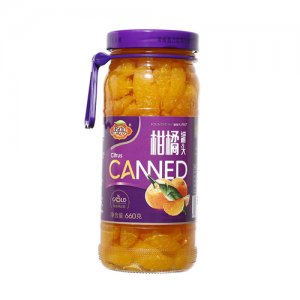 华泉柑橘罐头660g