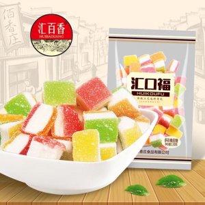 汇百香汇口福多彩橡皮糖130g