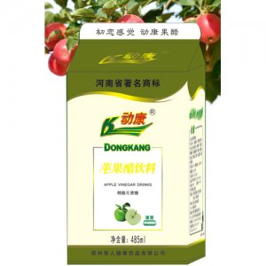 动康485ml纸盒精酿无糖苹果醋