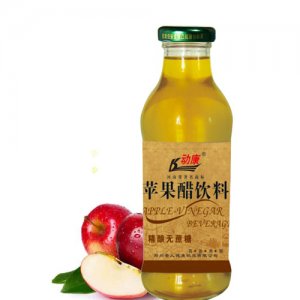 动康420ml玻璃瓶精酿无糖苹果醋