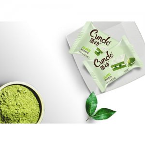 唇动抹茶味休闲食品