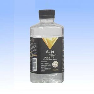 乔仕园苏打水360ml黑