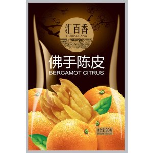 汇百香佛手陈皮80g休闲食品