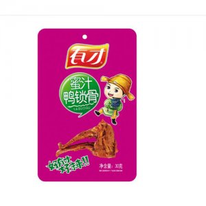 有才蜜汁鸭锁骨30g