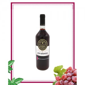 金果源路易红葡萄果露酒1L