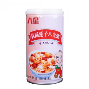 八星桂圆莲子八宝粥360g