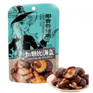 加勒比海盗即食香菇脆35g