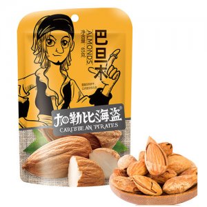 加勒比海盗巴旦木65g