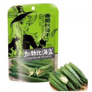 加勒比海盗香脆秋葵干40g
