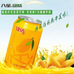 绿情芒果汁
