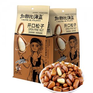 加勒比海盗开口松子75g
