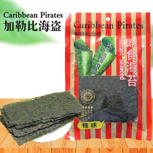 加勒比海盗即食海苔辣味12g