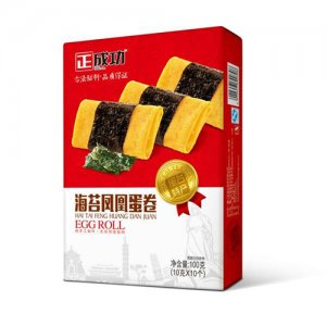 正成功凤凰海苔蛋卷100g