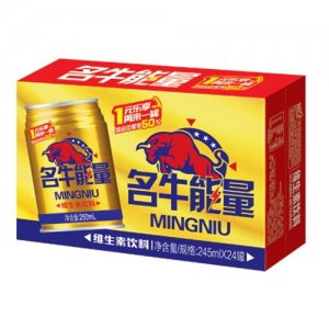 名牛能量维生素饮料245g外箱