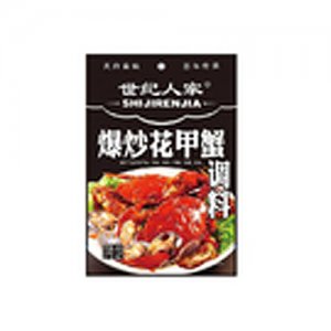 世纪人家爆炒花甲蟹调料200g