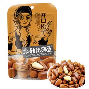 加勒比海盗开口松子55g