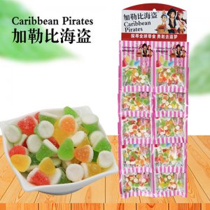 加勒比海盗果Q糖42g