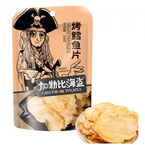 加勒比海盗烤鳕鱼片50g