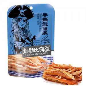 加勒比海盗手撕鱿鱼条50g
