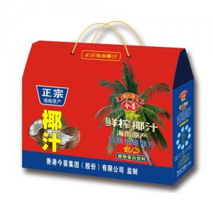 今喜鲜榨椰汁245毫升礼盒装