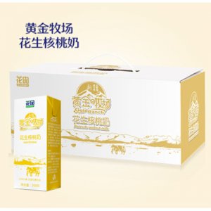 花园黄金牧场花生核桃奶