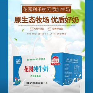 花园利乐枕新疆纯牛奶