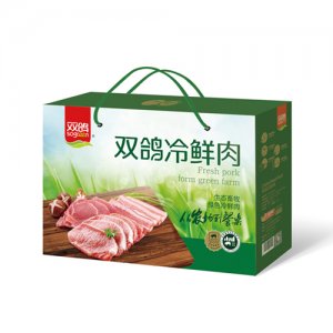 双鸽冷鲜肉礼盒装
